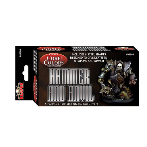 RPR09904 - Reaper Miniatures: Fast Palette Hammer | Steel Colors