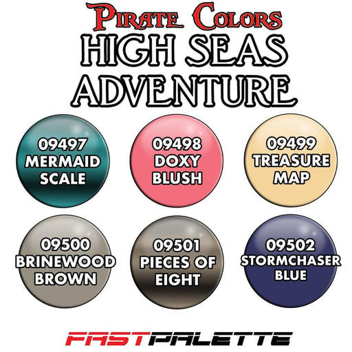 RPR09905 - Reaper Miniatures: Fast Palette Adventure | High Seas