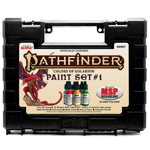 RPR09967 - Reaper Miniatures: Master Series Paints: Pathfinder | Colors of Golarion #1
