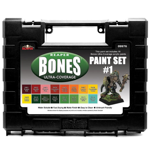 RPR09976 - Reaper Miniatures: MSP Bones Ultra-Coverage Paints: | Set #1
