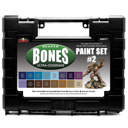 RPR09977 - Reaper Miniatures: MSP Bones Ultra-Coverage Paints: | Set #2