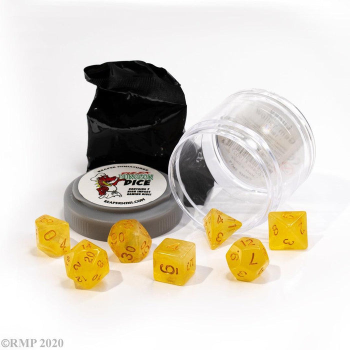 RPR19027 - Reaper Miniatures: Lucky Dice - Gem Yellow