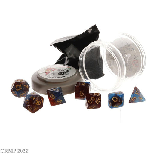 RPR19032 - Reaper Miniatures: Boss Dice - Red-Blue Nebula