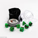 RPR19056 - Reaper Miniatures: Dual Dice - Green Black