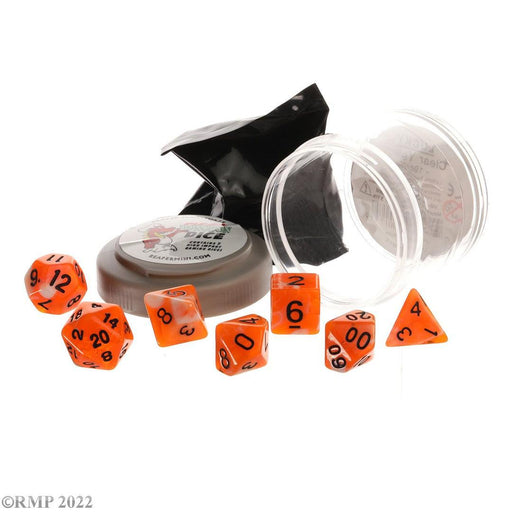 RPR19068 - Reaper Miniatures: Dual Dice - Orange White