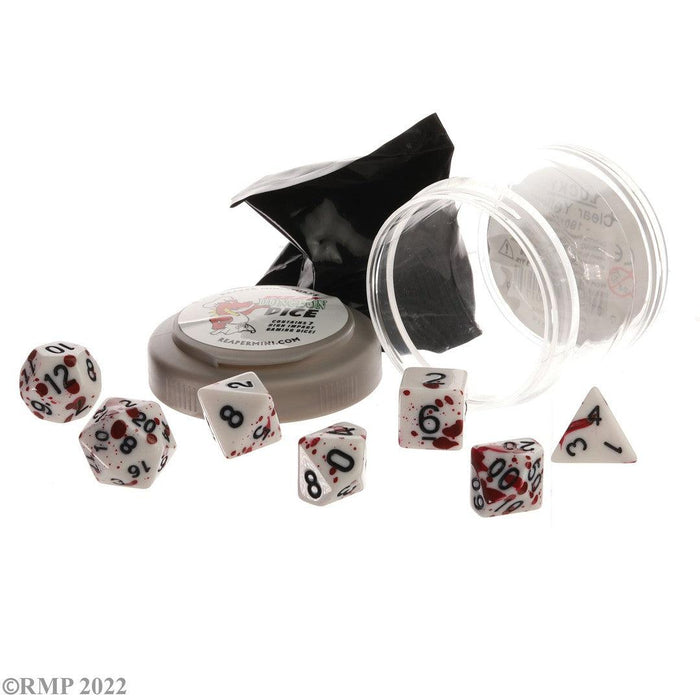 RPR19073 - Reaper Miniatures: Lucky Dice - Blood Splatter