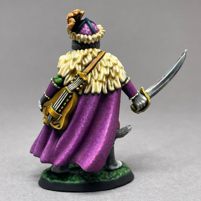 RPR30132 - Reaper Miniatures: Gerard Catfolk | Catfolk Bard