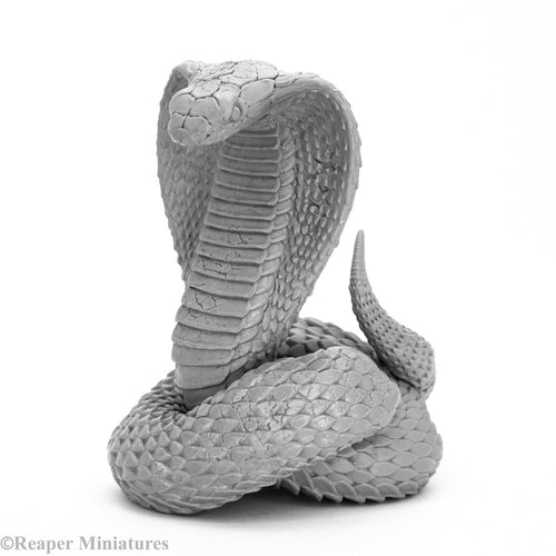 RPR44103 - Reaper Miniatures: King Cobra | Gargantuan Snake
