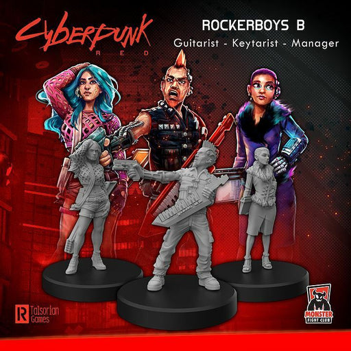 Rocker Boys A | Cyberpunk RED | Miniatures