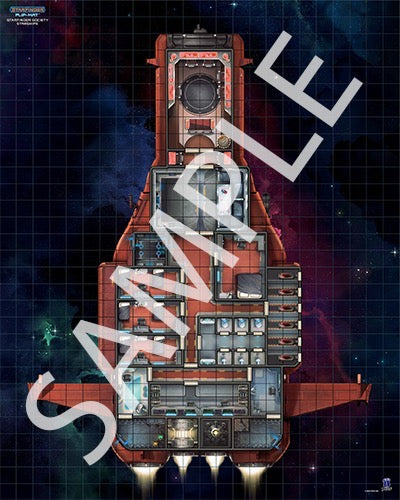 Starfinder Society Starships | Flip-Mat | Starfinder