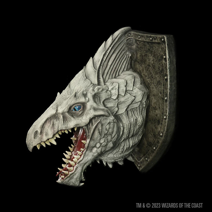 White Dragon Trophy Plaque | D&D Replicas of the Realms | Foam Replica