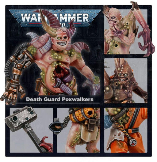 Warhammer 40k | Death Guard: Poxwalkers