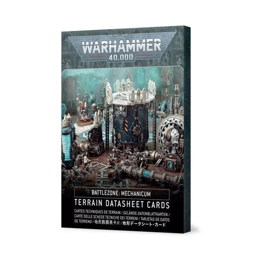 Warhammer 40k | Terrain Datasheet Cards | Battlezone: Mechanicum