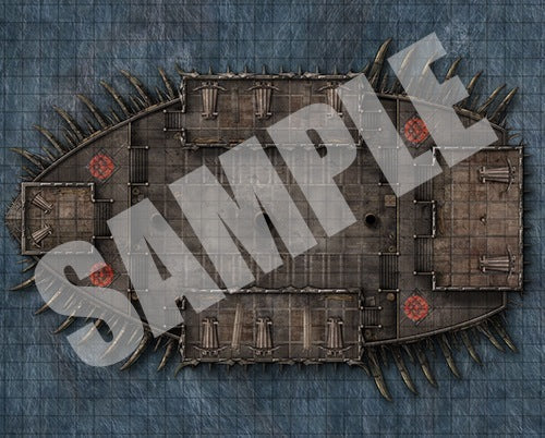 Warship | Flip-Mat | Pathfinder